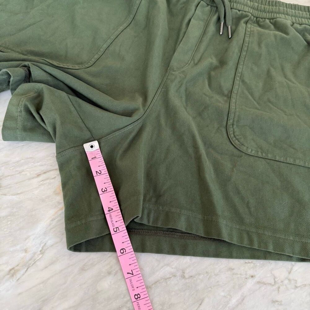 Athleta cotton drawstring green shorts size 3X - Picture 5 of 7